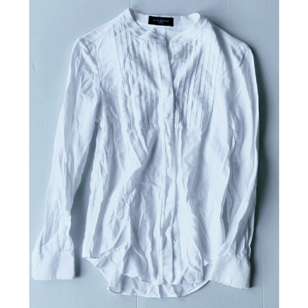 White Button Down Blouse